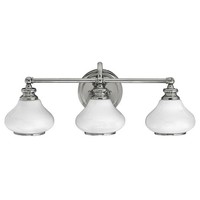 Led Badleuchte IP44 Jugendstil B:61Cm Chrom Weiß Wand Lampe Spiegel Badezimmer