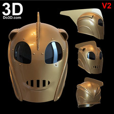 ROCKETEER HELMET - READ DESCRIPTION COSPLAY 3D PRINTED