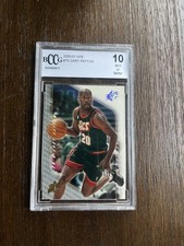 2000-01 SPx #76 Gary Payton Seattle SuperSonics BCCG 10