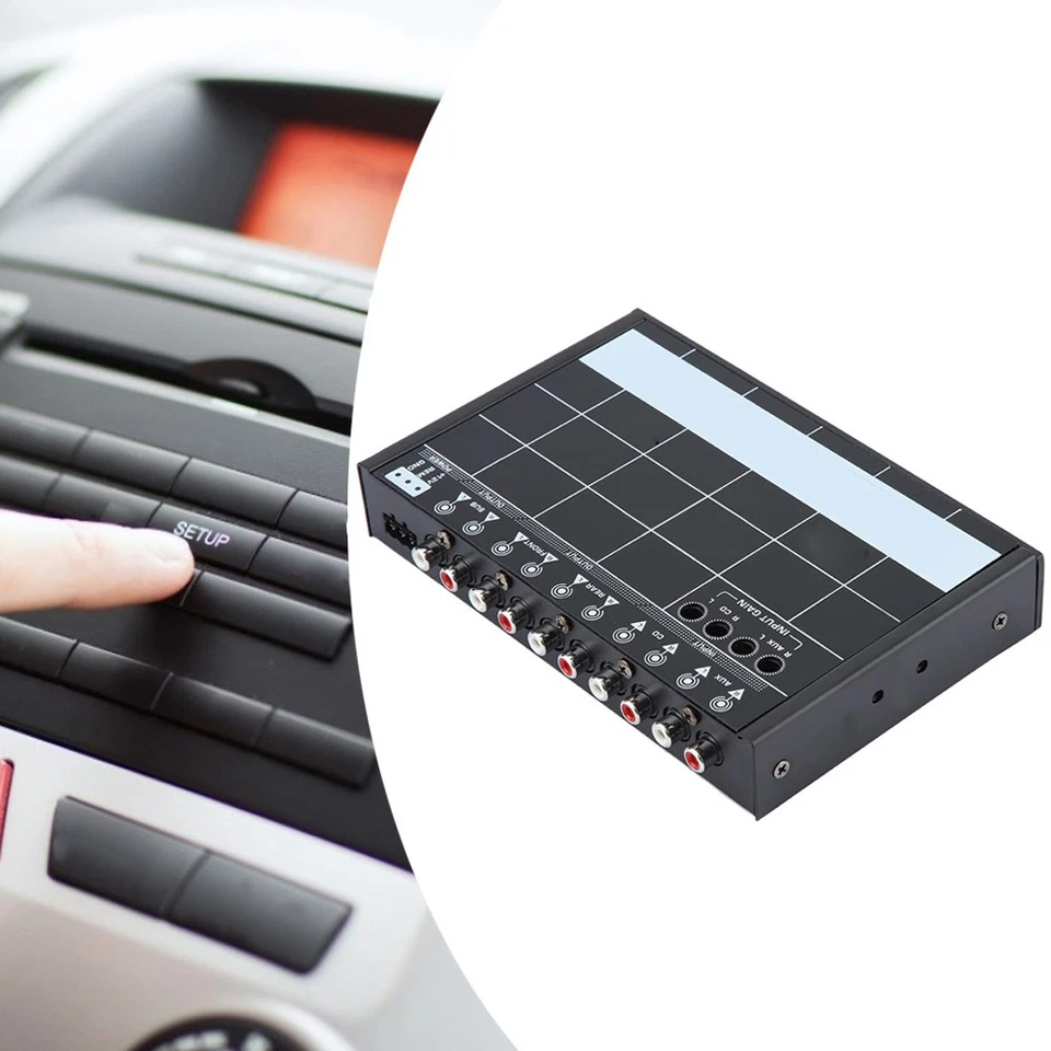 ˜1pc Auto Auto Für O Stereo EQ Equalizer Mit 7-Band-Fahrzeug-Equalizern Die - Bild 4 von 4