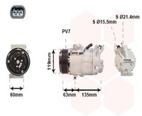 Kompressor Klimaanlage FüR Renault Espace Iv 2.0 Dci Laguna Ii