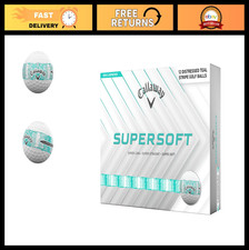 2025 Supersoft Golf Balls - High Performance, Soft Feel, Long Distance, 12-Pack