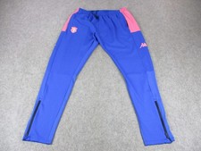 Stade Francais Pants Mens 4XL Blue Pink Paris Kappa Rugby Track Joggers 36x34