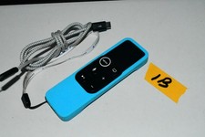 Apple A1962 4th Gen Siri TV Remote 4K Tested-Works- Cracked-W Cable-ORIGINAL-1b