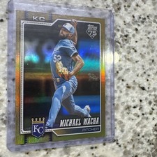 MICHAEL WACHA  [Gold Rainbow] /50  #190 2026 TOPPS SERIES 1 KC ROYALS SP RARE 🔥