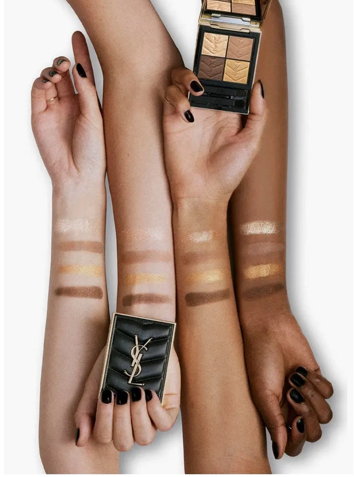 HOT!! NEW IN BOX YSL Beauty Couture Mini Clutch Eyeshadow Palette 800 Over Dore - Image 3 of 3