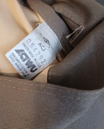 Vintage Christian Dior Monsieur Belted Trench Coat Union Made In USA Mens 42L - Picture 4 of 20