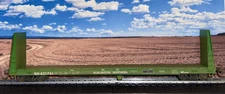 HO ROUNDHOUSE 1302 60' BULKHEAD FLAT CAR BURLINGTON NORTHERN BN 621761