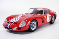 KK Scale 1962 Ferrari 250 GTO #19 24hr Le Mans 1962 Red 1:18 Guichet & Noblet