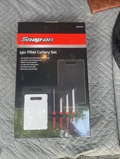 Snap On Tools 5-PC Fillet Cutlery Set SSX24P118 NEW SEALED