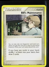 Bill's Maintenance Uncommon EX Crystal Guardians 71/100 HP on eBay