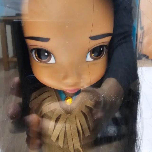 Disney Pocahontas Merida Baby Doll Figure 16 Used Collectible