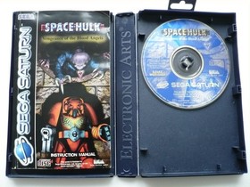 SEGA SATURN SPACE HULK VENGEANCE OF THE BLOOD ANGELS PAL VGC