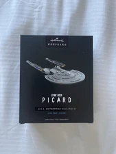 SDCC 2025 Star Trek: Picard U.S.S. Enterprise NCC-1701-G Ornament - In Hand