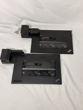 Lot of 2 Lenovo ThinkPad Mini Dock Series 3 Docking Station Type 4337 One w/keys
