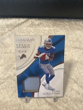 2017 PANINI IMMACULATE ROOKIE HELMETS KENNY GOLLADAY RH-18 RELIC SSP# 1/10 LIONS