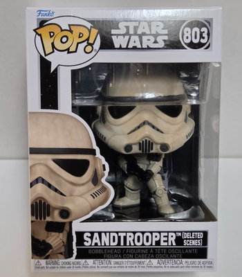 SANDTROOPER (Deleted Scenes) Star Wars Funko POP! #803 Bobblehead