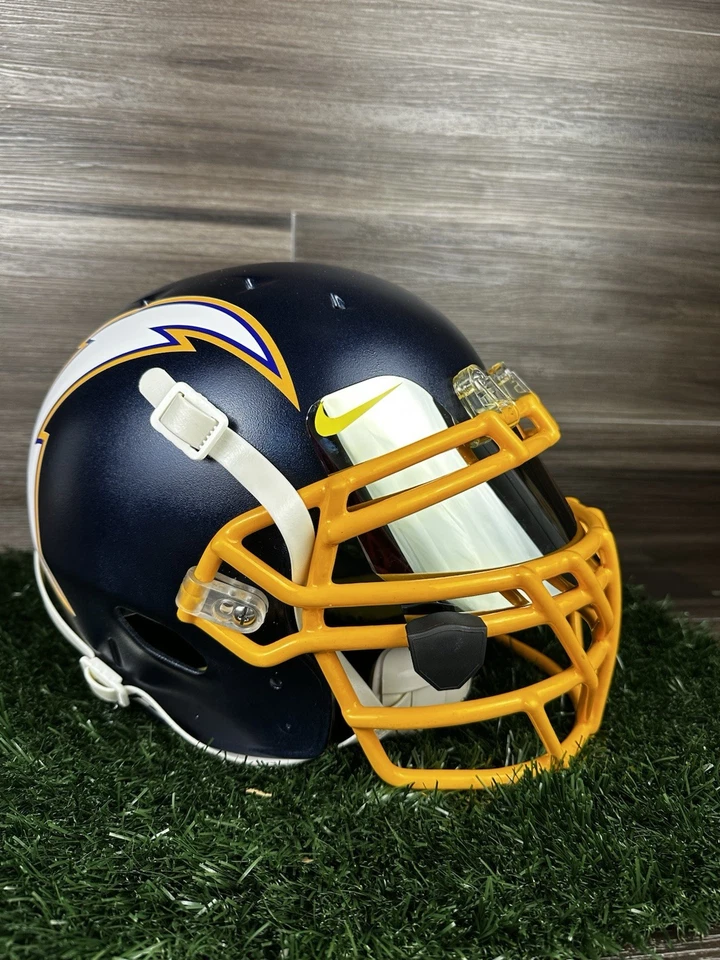 San Diego Chargers Full Size  Throwback Helmet Adult Large - Image 2 of 4