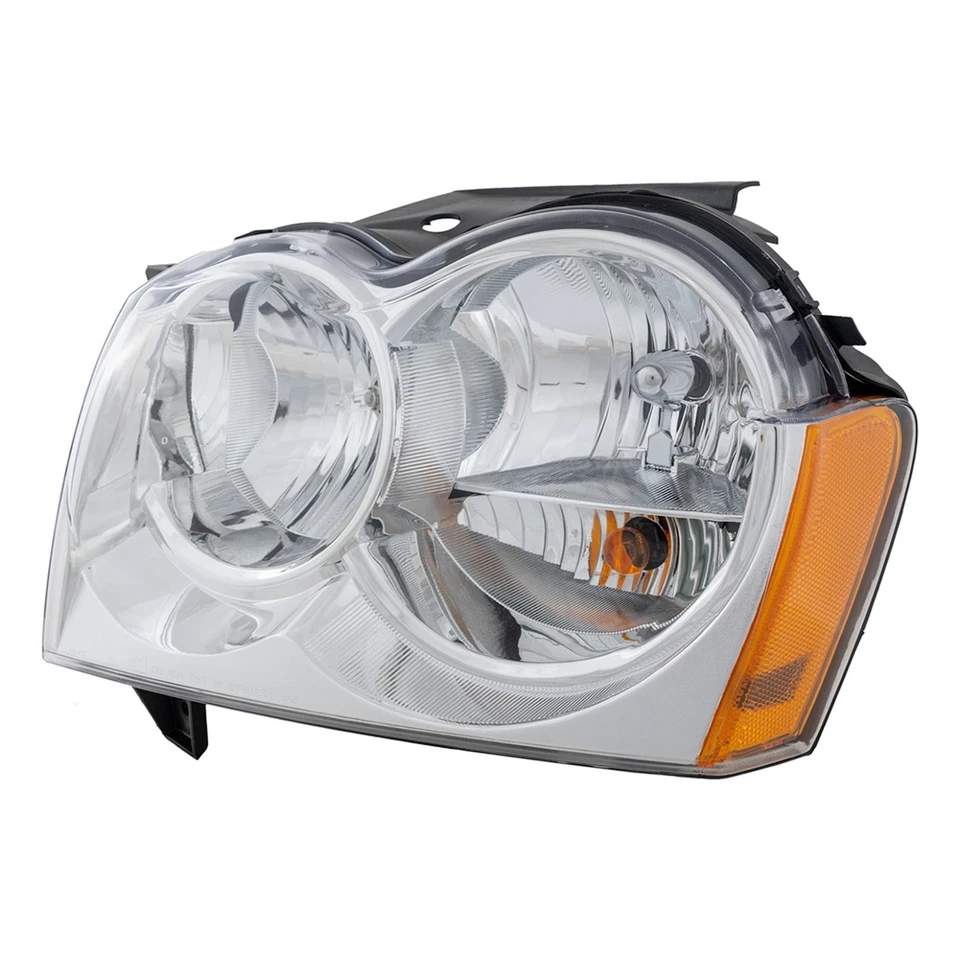 Grille Kit For 2005-2007 Jeep Grand Cherokee with Left LH Fender and Headlight Foto 2 de 4