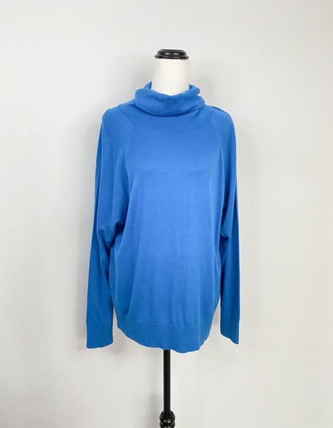 SPORTSCRAFT Luxury cashmere blend light knit jumper sweater sz M / roll neck