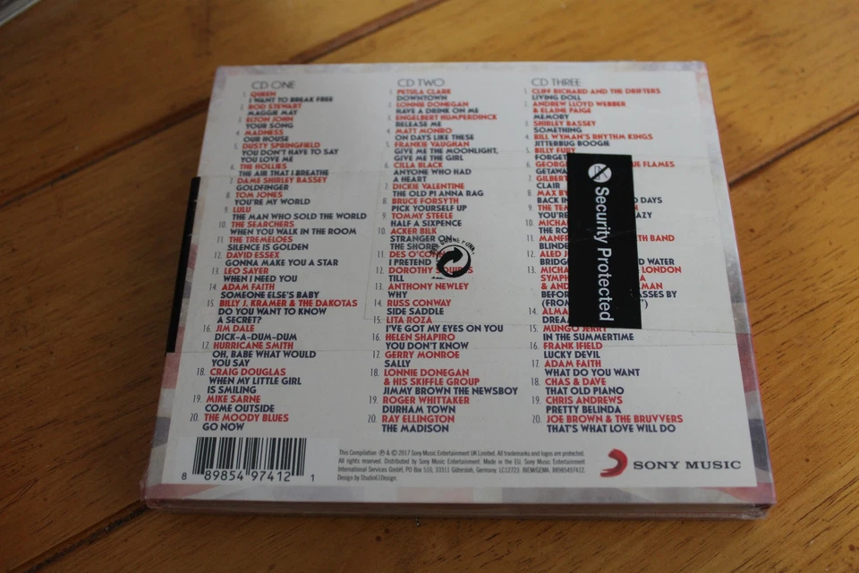 Len's Legends Best Of British 3CD Набор Королева Том Джонс Элтон Джон Британская Классика - Изображение 2 из 2