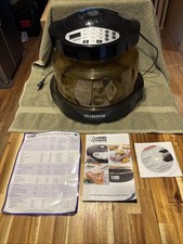 NuWave Pro Plus Digital Infrared Black Amber Dome Oven Model 20601 w/Manual New