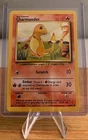Charmander #4 Non-Holographic Pokemon Card LP - 46/102 Common Base Set 1999