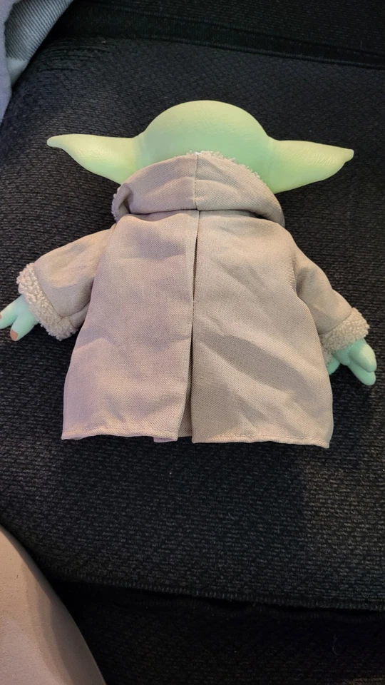 Muñeca Baby Yoda Grogu habla probada funciona Star Wars The Mandalorian Foto 4 de 4