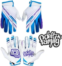 Deft Family Motocross MX Gloves Catalyst 2 Proper White Blue All Sizes bmx mtb