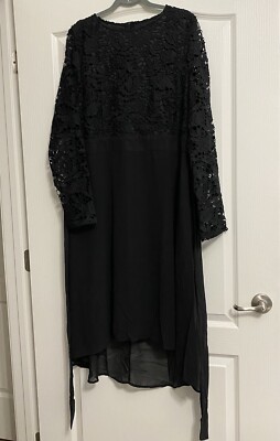 Boohoo US Plus Size Occasion Black Floral Lace Contrast Midi Dress Size 18 | eBay Boohoo US Plus Size Occasion Black Floral Lace Contrast Midi Dress Size 18 | eBay
