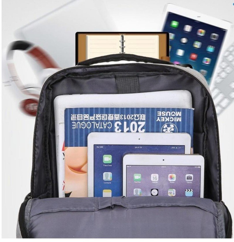 Travel Laptop Backpack, Durable Backpack with USB Charging Port | eBay