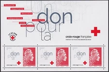 2018 France Block N°145** BF Red Cross TTB, France Red Cross Sheet 2018 MNH