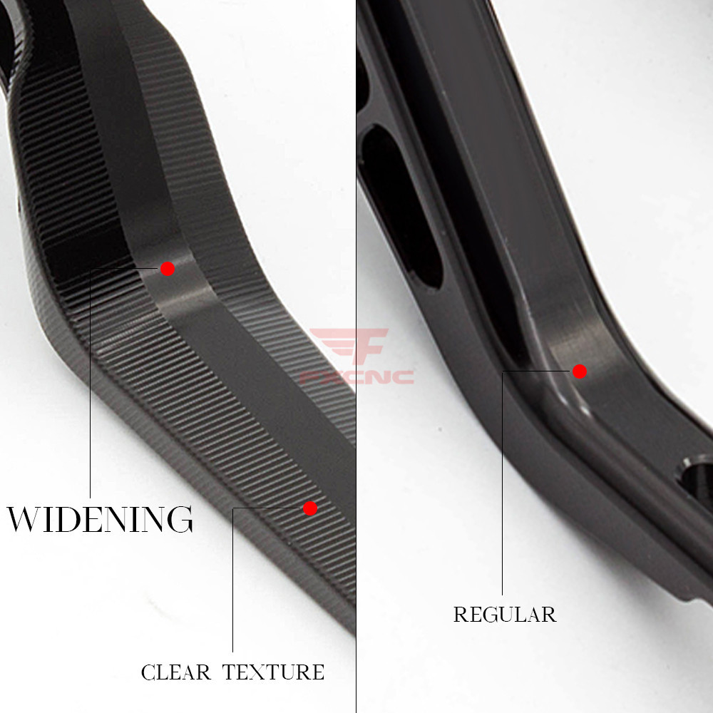CNC 3D Camber Brake Clutch Lever For Kawasaki ZX6R/636 2007