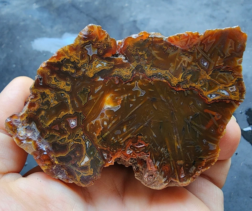 16.61 oz (471 gr) Carnelian Agate Rough, Cabbing Rough, Cabbing Slabs, Cabbing - Image 2 of 4