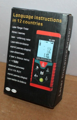40M Professional Laser Distance Meter Finder Measure Automatic Calculation Tool
