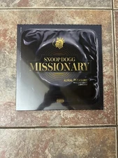 [In Hand] Snoop Dogg Missionary Exclusive SIGNED Blue Picture Disc Vinyl