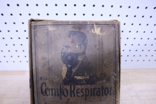Antique Vintage MSA Custom Comfo Respirator No. BM-2101 w/ Original Box UNUSED - Picture 3 of 24