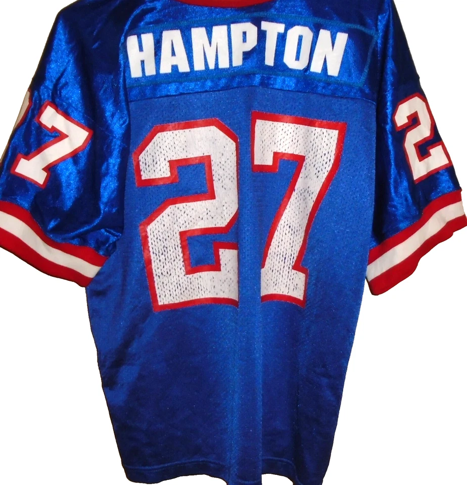 Rodney Hampton New York Giants Wilson jersey 90s VTG youth XL - Image 2 of 2