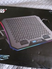 Vencci  Laptop Cooler Pad RGB Lights with 6 Cooling Fans for Cooler Laptop