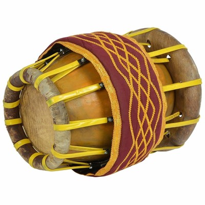 Thavil  High-Quality Jackfruit Wood Drum for Folk Music South Indian Celebration