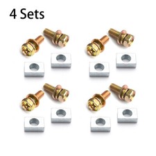 4set For Scooter ATV DIRT BIKE Battery Terminal Nut Bolt Kit M5x10mm Universal