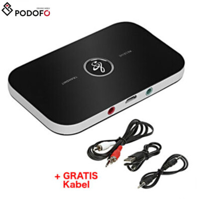 Bluetooth v5.0 Transmitter Empfänger Sender 2in1 Aux Audio Adapter TV Kopfhörer