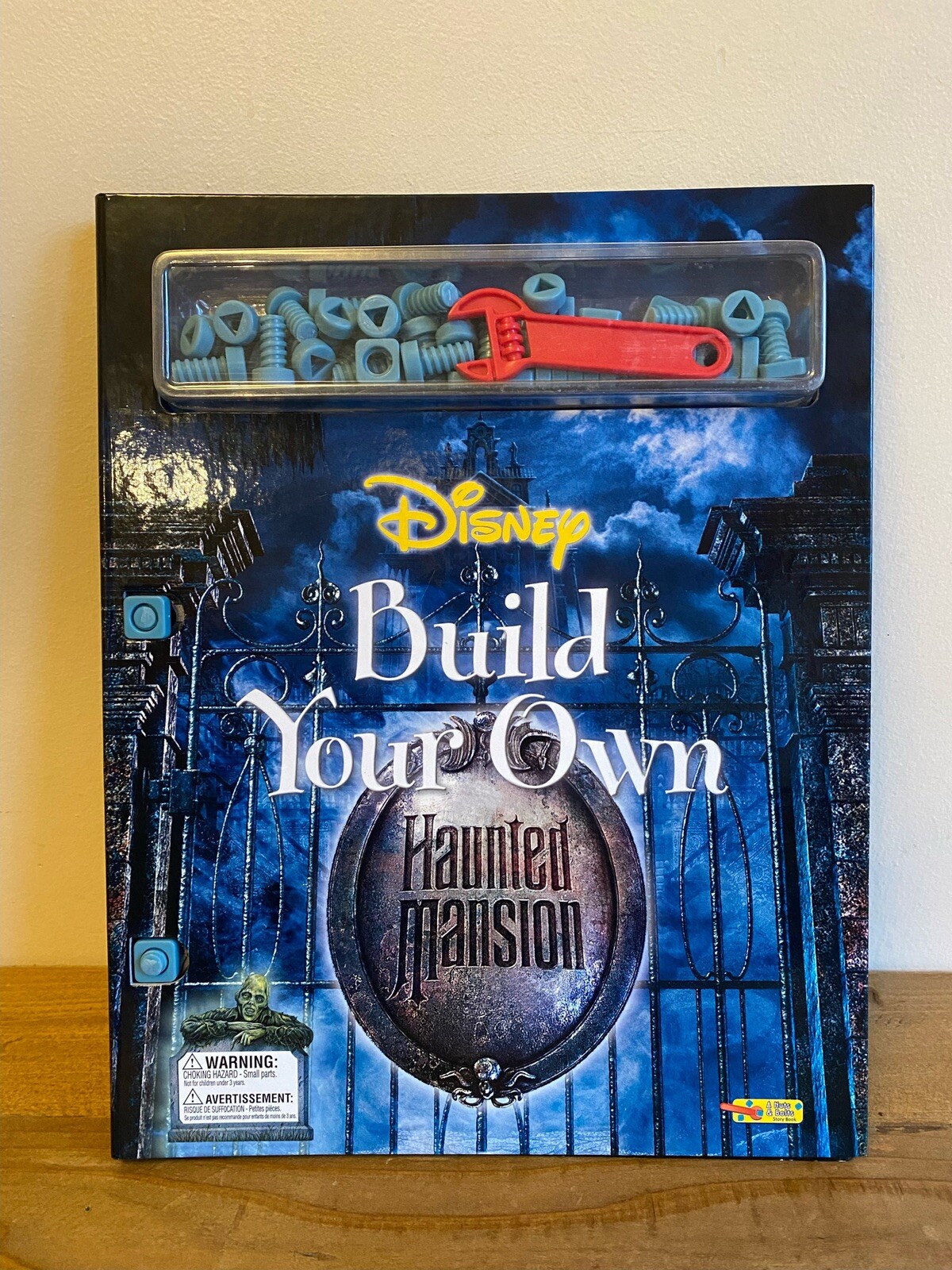 Disney Build Your Own Haunted Mansion Nuts & Bolts Story Book Disney Press