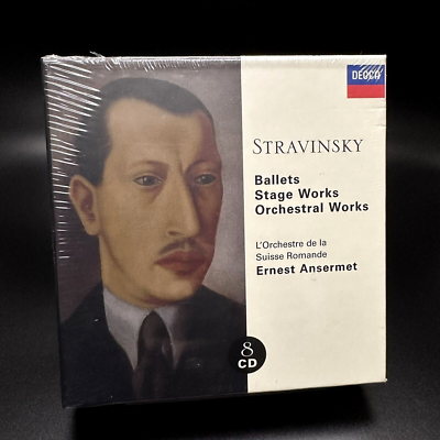 Stravinsky Ballets Stage Orchestral Works, Ansermet [Decca 8 CD