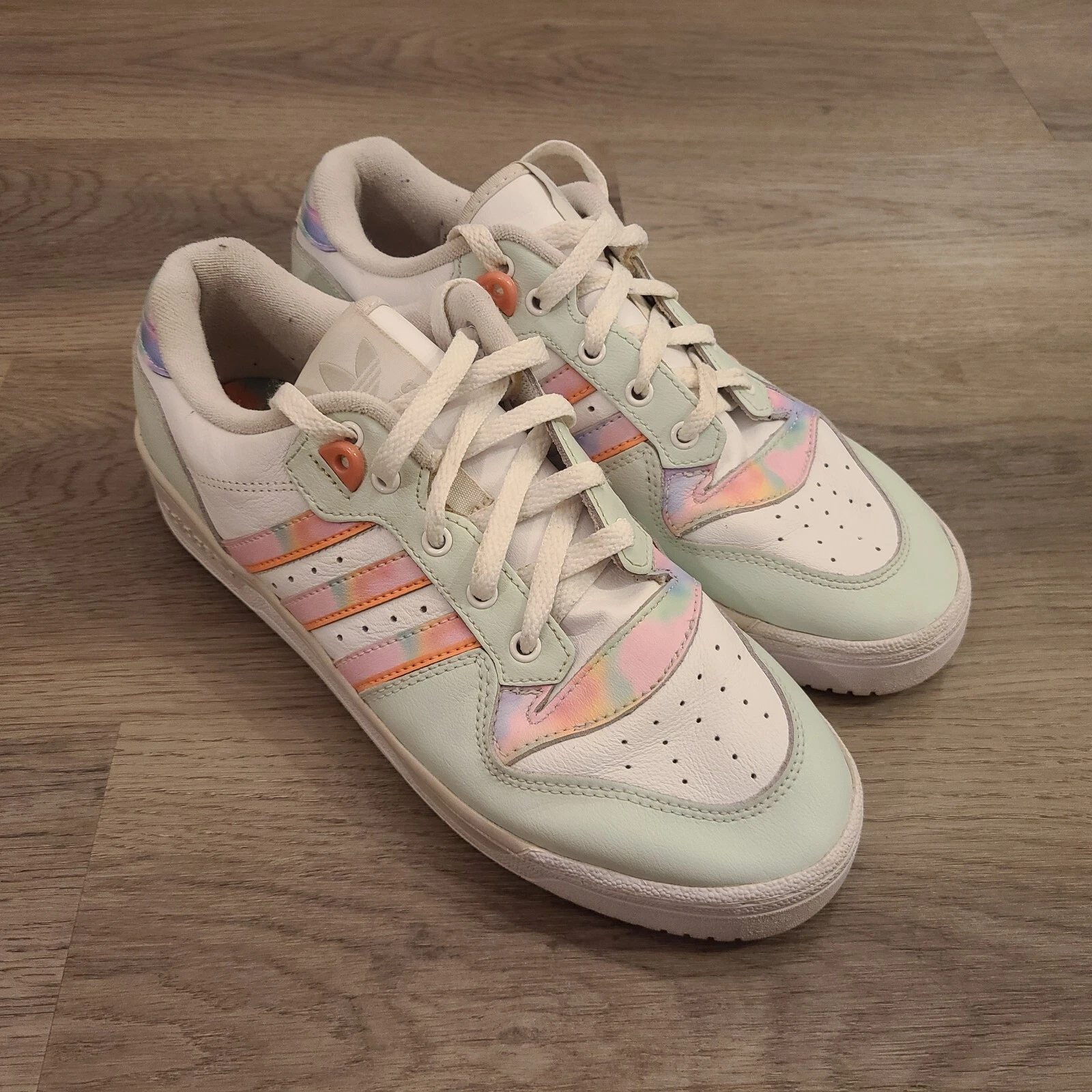 Adidas FY1270 Rivalry scarpe basse da donna casual bianche taglia 9