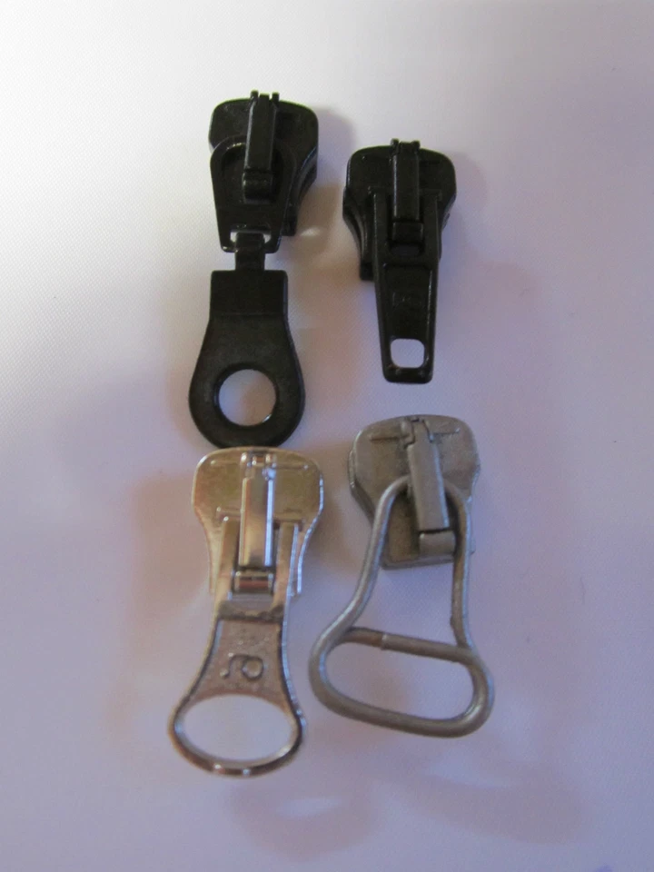 YKK , OPTI USW UND FÜR MARKENLOSE 1 Stück Schieber für 6 mm Kunststoff Reißverschlüsse 3 Farben zu Auswahl