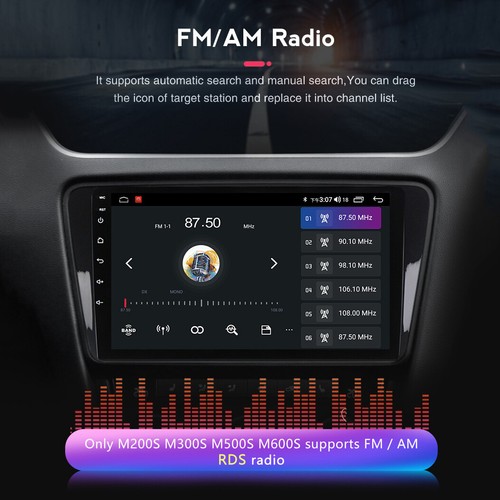 9" Android Car Stereo Radio GPS Navi Carplay RDS 32GB For Ford Fiesta 2009-2017 - Foto 9 di 18