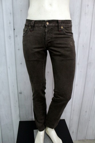 DSQUARED2 Jeans Uomo Taglia 44 Pantalone Regular Cotone Pants Men Man  Italia | eBay