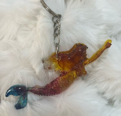 Epoxy Resin Handmade Keychain Multi Characters  