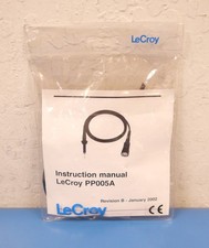 LeCroy PP005A 10:1, 500 MHz High Impedance Passive Oscilloscope Probe New